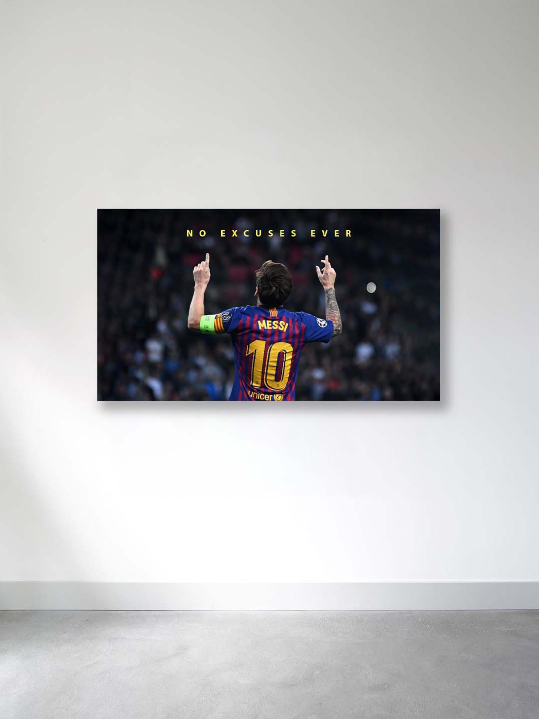 “No Excuses Ever” – Champion Spirit Canvas