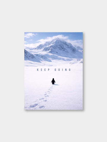“Keep Going” – Endless Journey Canvas