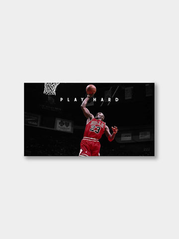 “Play Hard” – Game Time Canvas