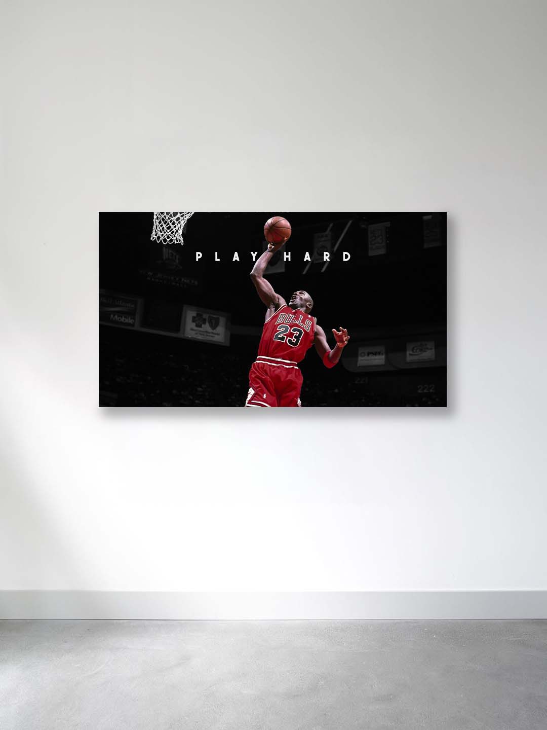 “Play Hard” – Game Time Canvas