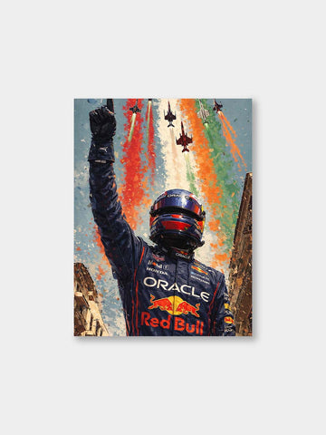 “Victory Flight” – Champion’s Moment Canvas