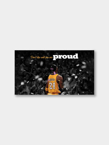 “Don’t Stop Until You’re Proud” – Champion Drive Canvas