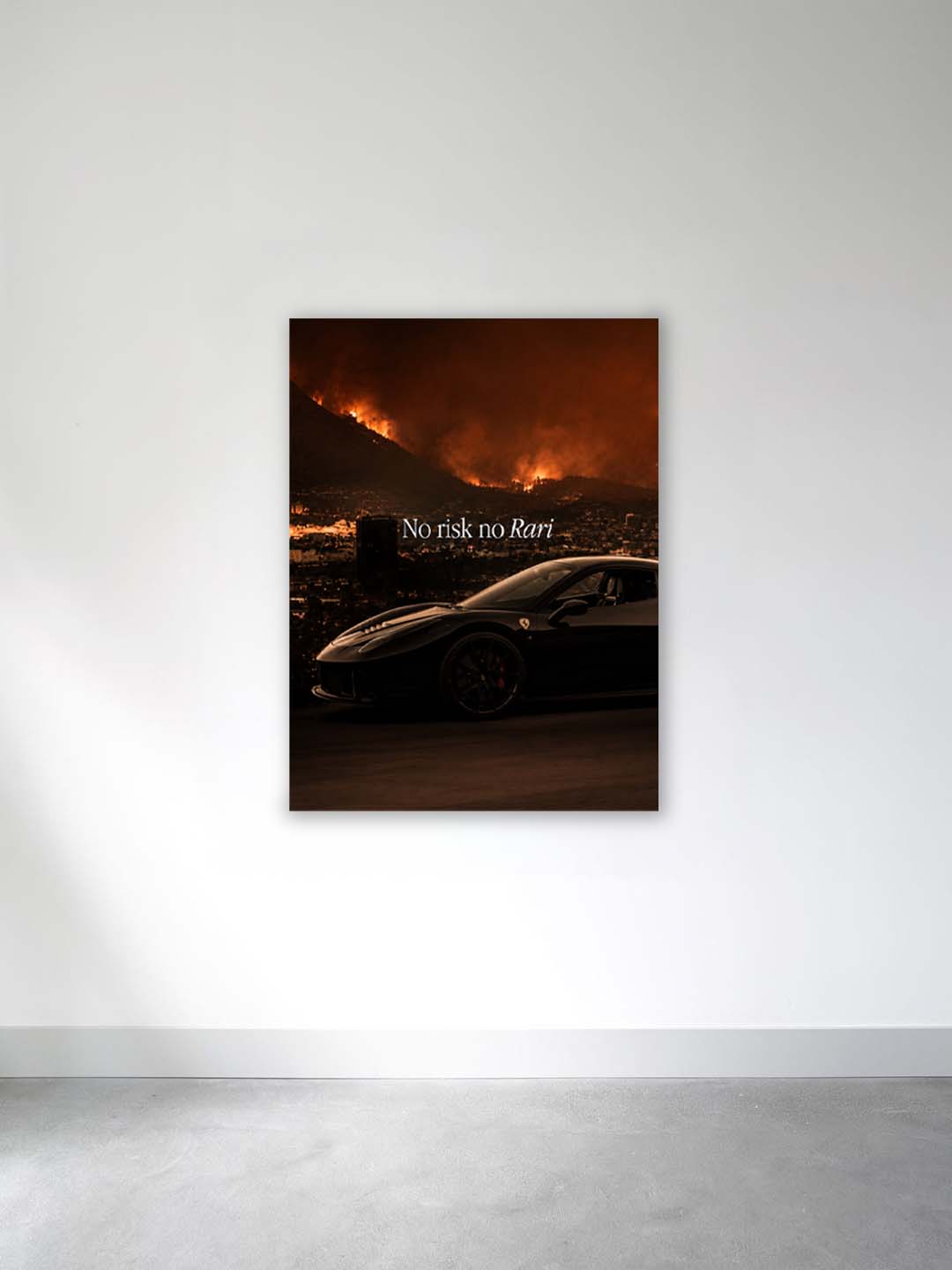 “No Risk, No Reward” – Fearless Drive Canvas