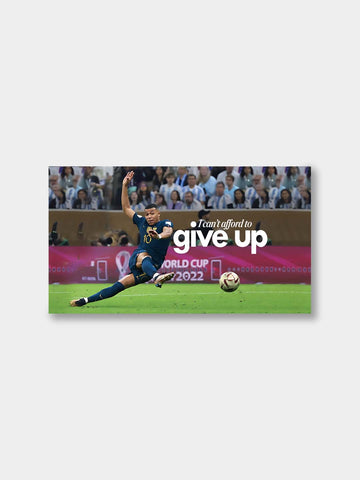 “I Can’t Afford to Give Up” – Relentless Drive Canvas