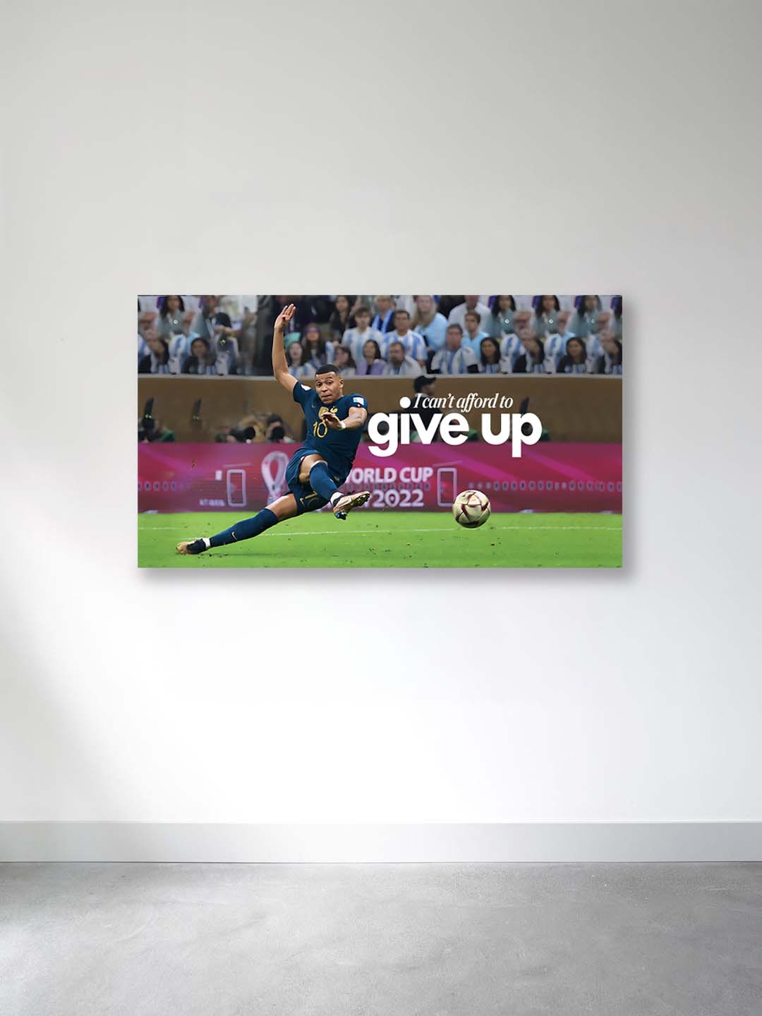 “I Can’t Afford to Give Up” – Relentless Drive Canvas