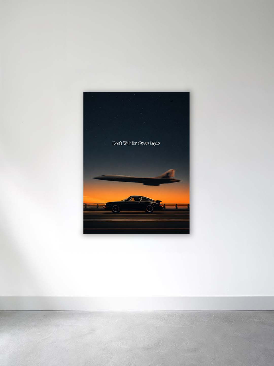 “Don’t Wait for Green Lights” – Momentum Canvas