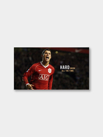 “Hard Work All The Time” – Relentless Drive Canvas