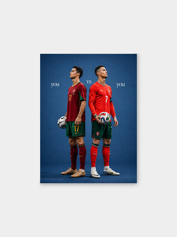 “You vs You” – Cristiano Ronaldo Motivation Canvas