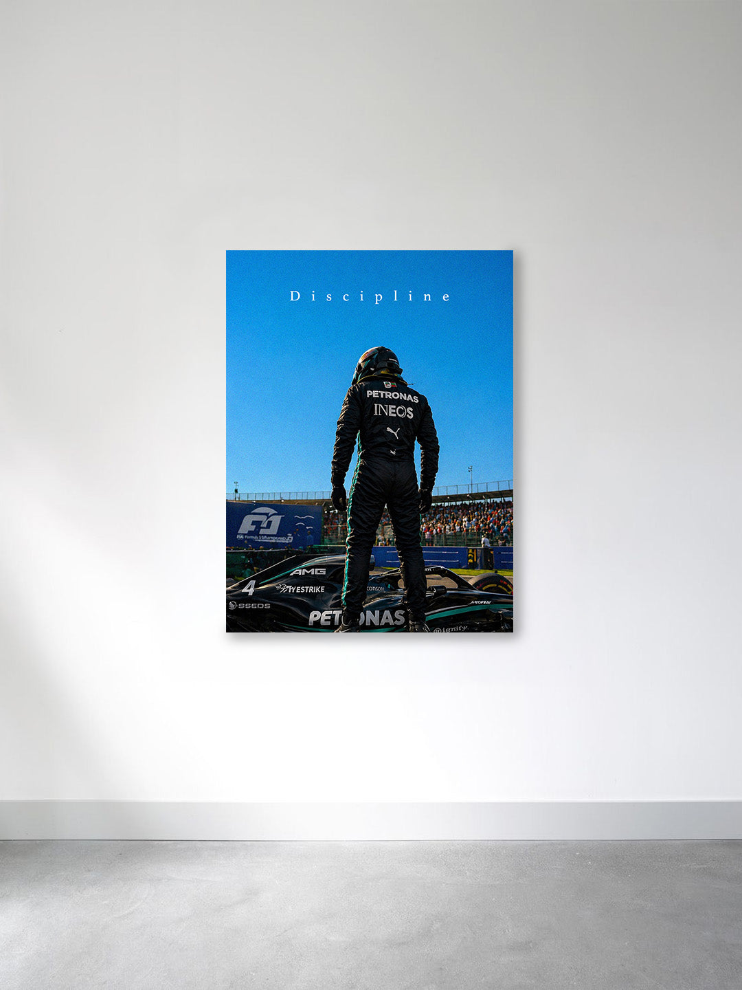 “Discipline” – Champion’s Resolve Canvas