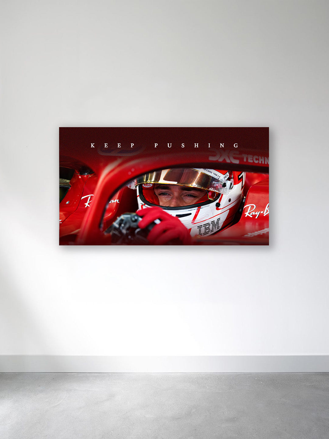 “Keep Pushing” – Relentless Focus Canvas