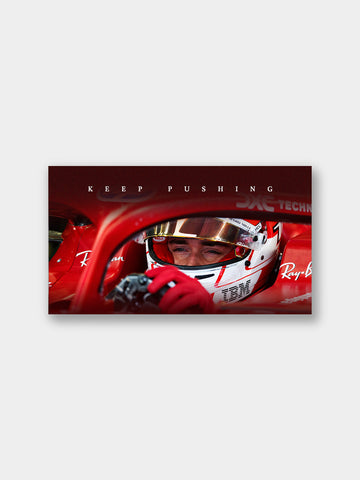 “Keep Pushing” – Relentless Focus Canvas