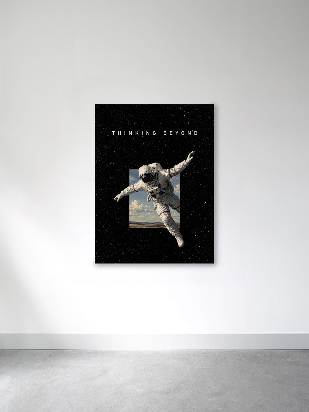 “Thinking Beyond” – Infinite Perspective Canvas