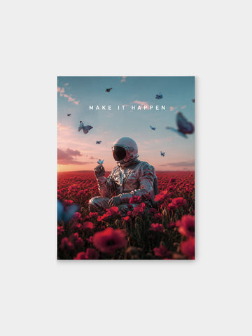 “Make It Happen” – Dream to Reality Canvas