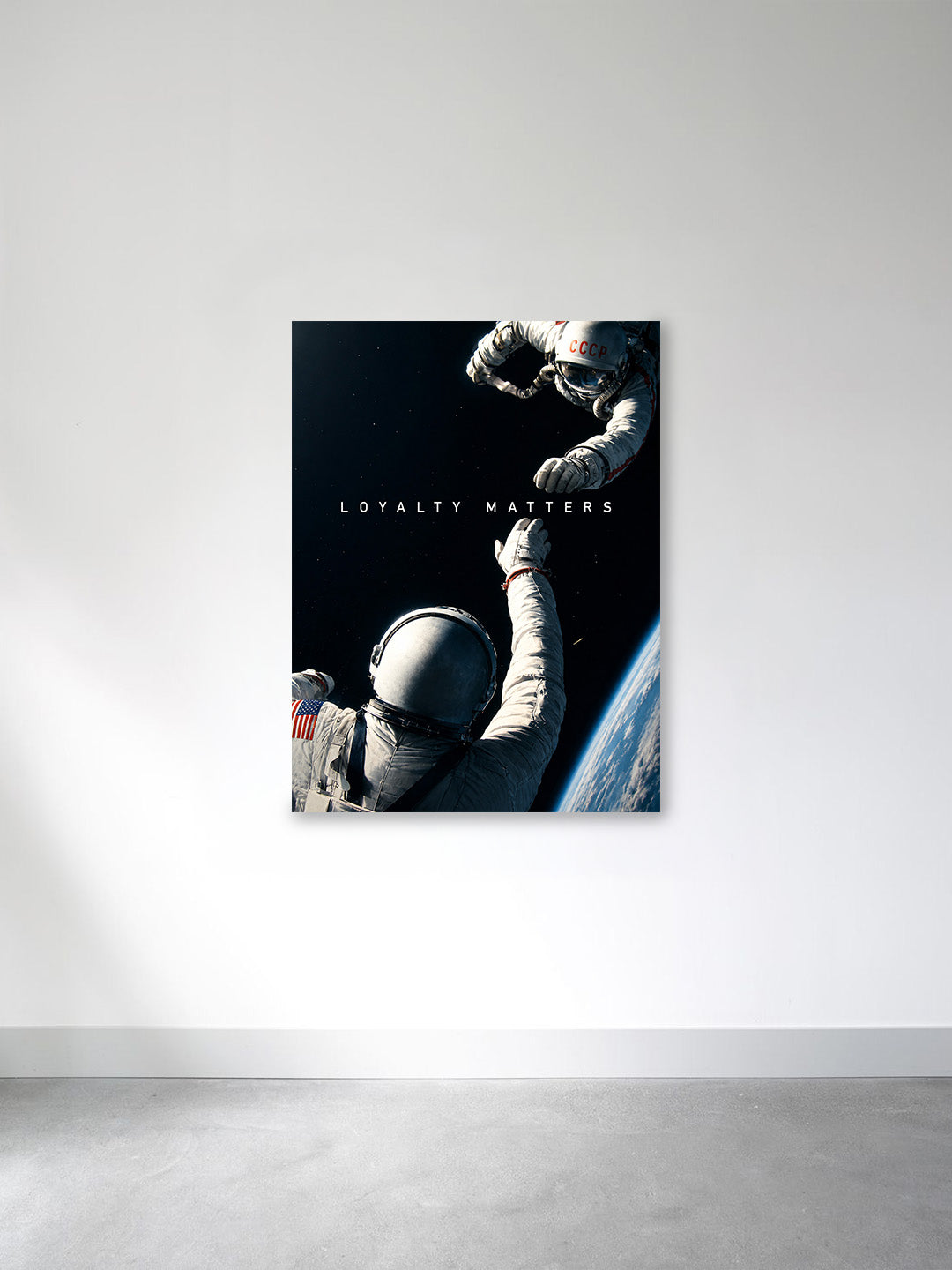 Loyalty Matters” – Space Bond Canvas