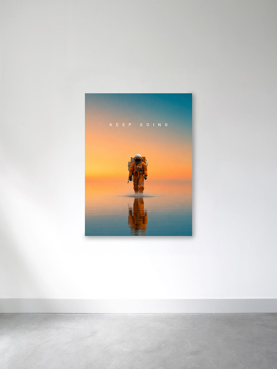 “Keep Going” – Endless Journey Canvas