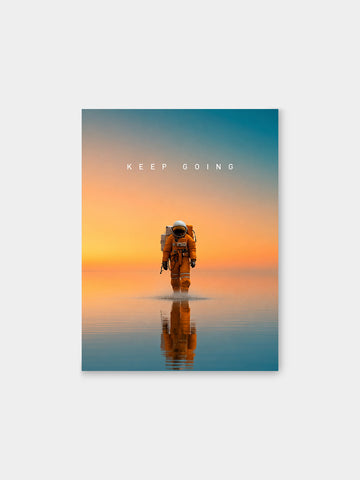 “Keep Going” – Endless Journey Canvas