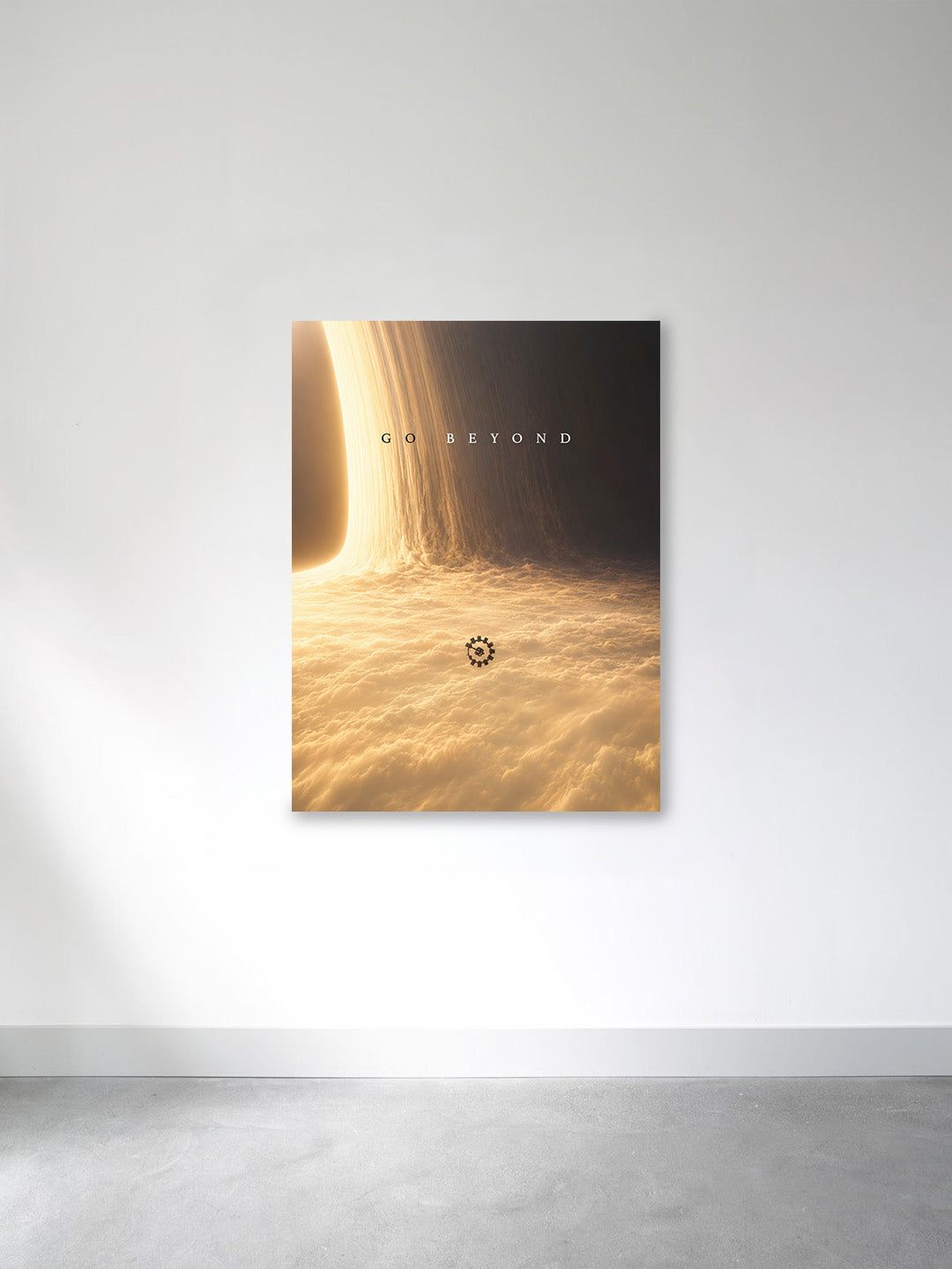“Go Beyond” – Limitless Horizon Canvas