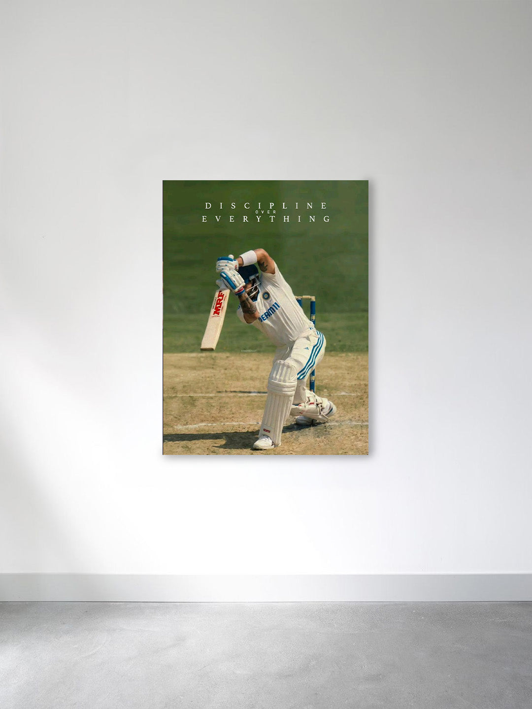“Discipline Over Everything” – Test Cricket Canvas