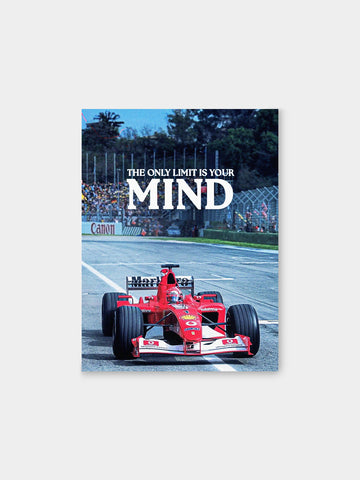 “The Only Limit Is Your Mind” – Formula Racing Motivation Canvas