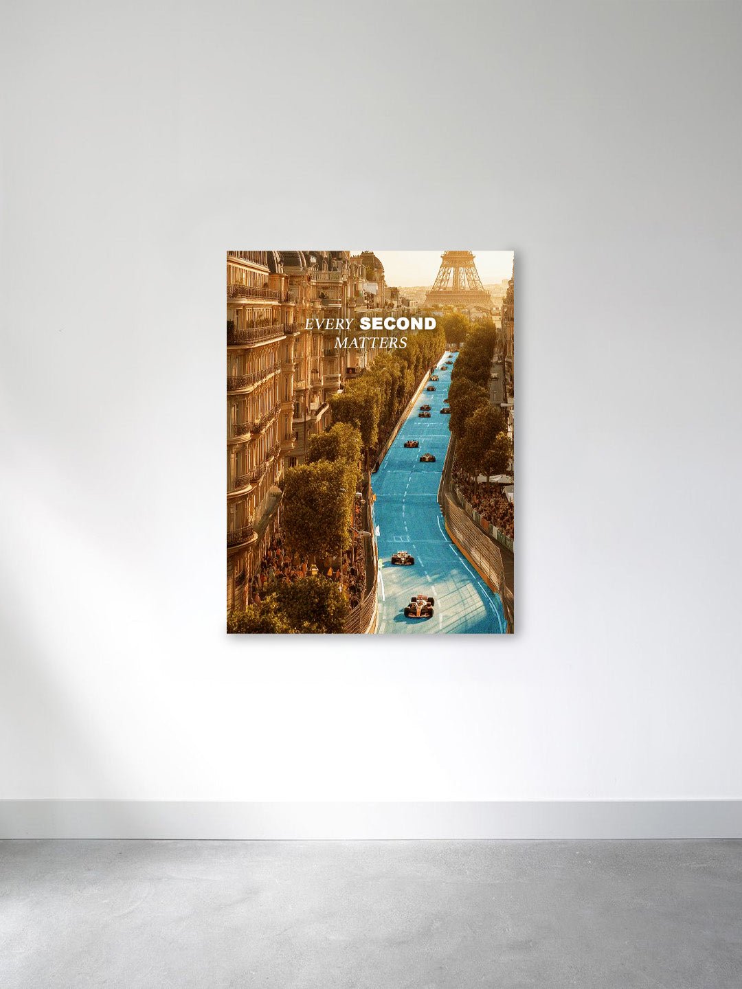 “Every Second Matters” – Paris Grand Prix Canvas