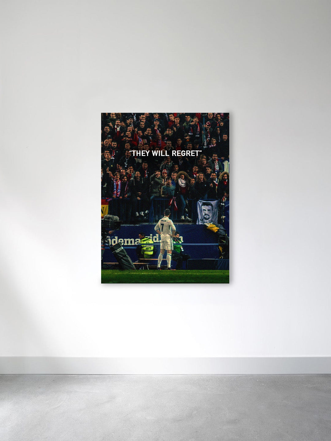 “They Will Regret” – Football Motivation Canvas
