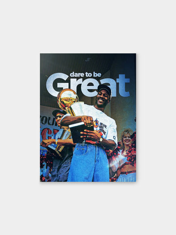 “Dare to Be Great” – Championship Motivation Canvas
