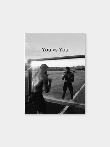 “You vs You” – Self-Discipline Motivation Canvas