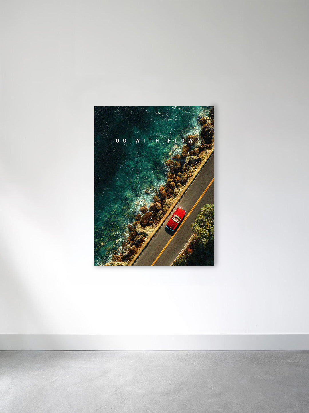 “Go With Flow” – Coastal Freedom Canvas