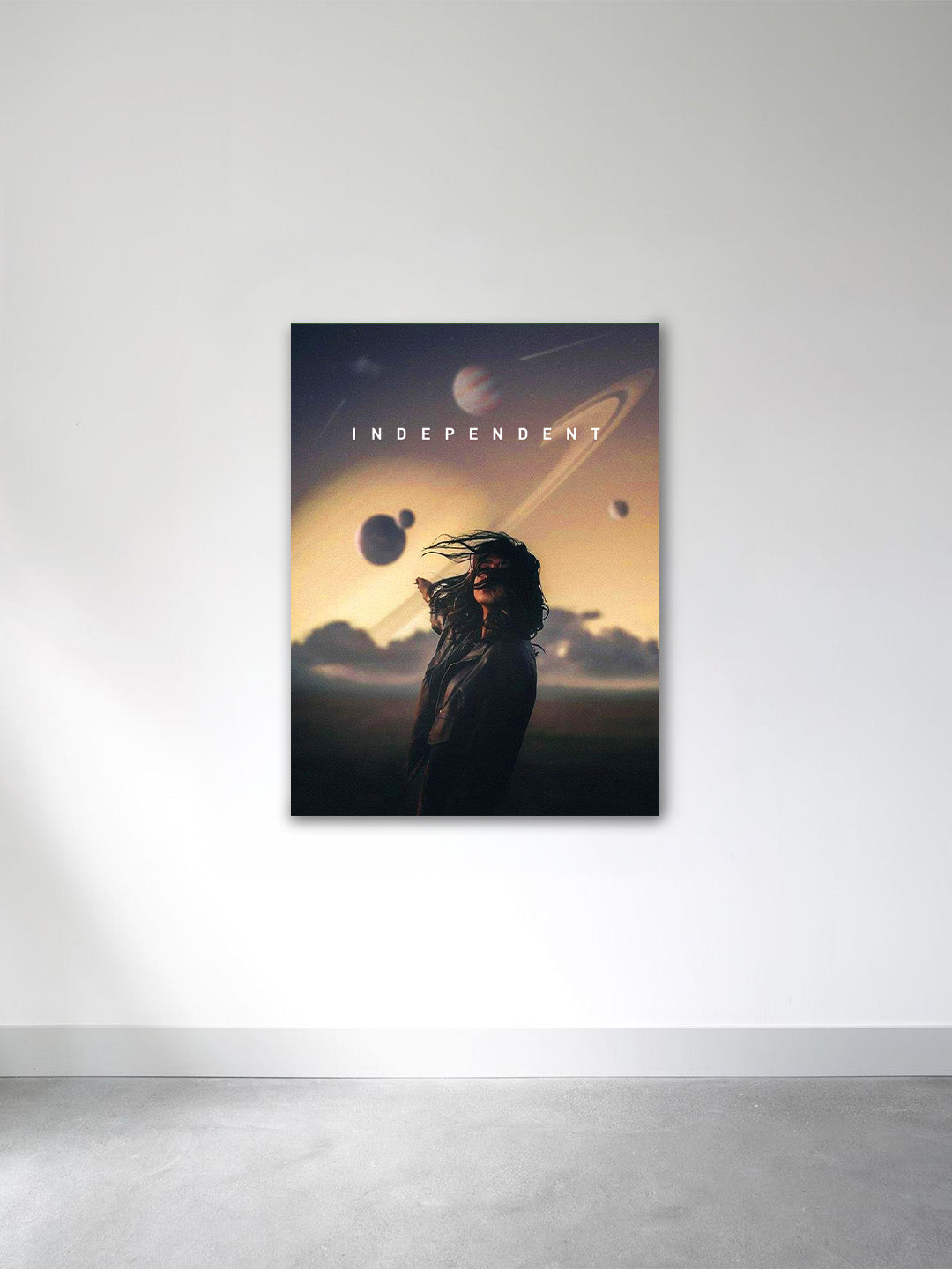 “Independent” – Cosmic Freedom Canvas