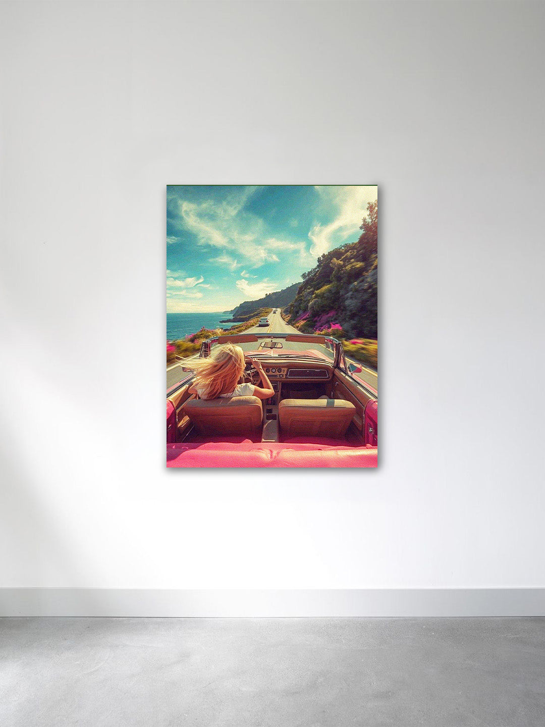 “Coastal Escape” – Freedom Road Trip Canvas