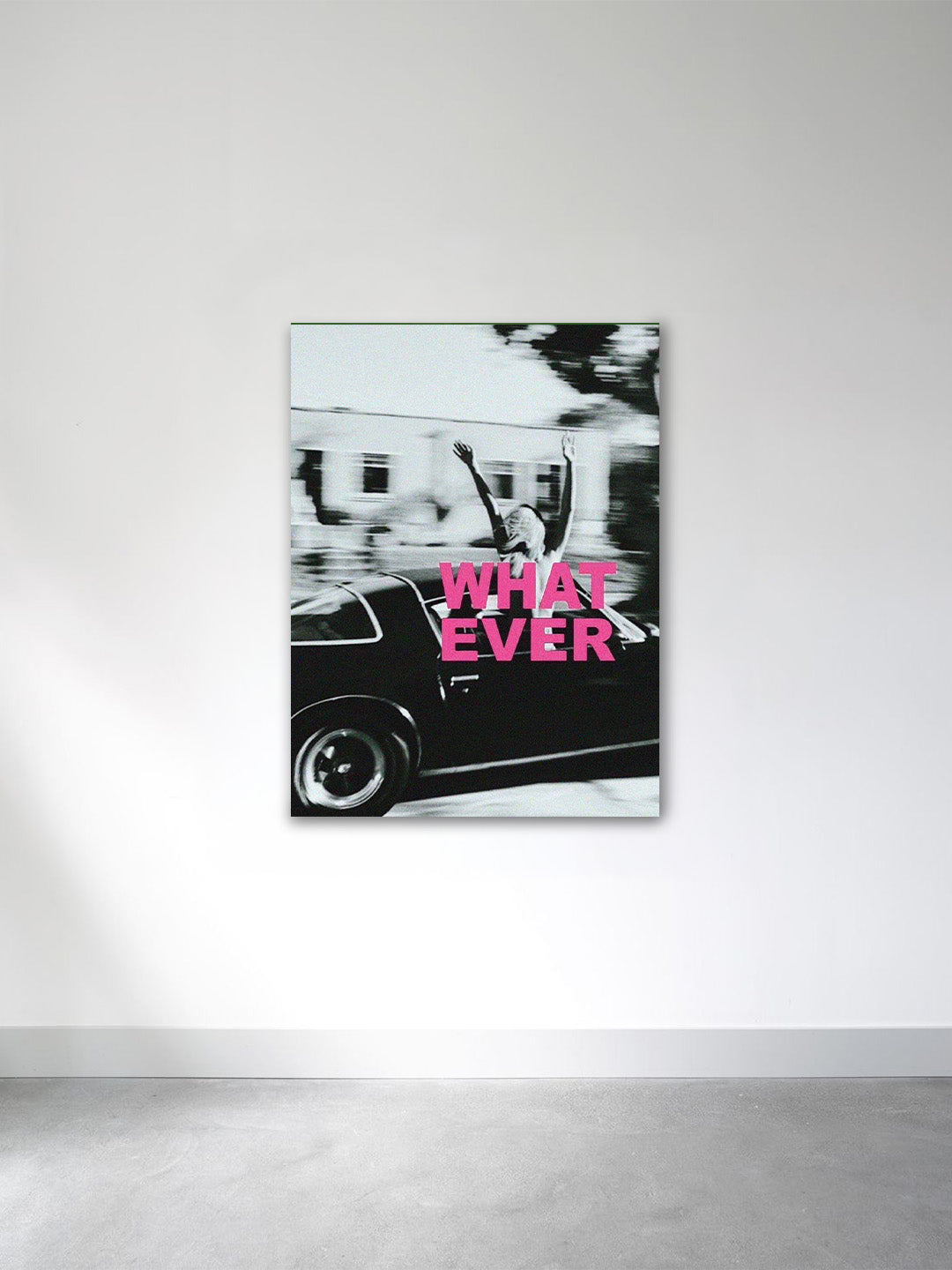 “Whatever” – Freedom Drive Aesthetic Canvas