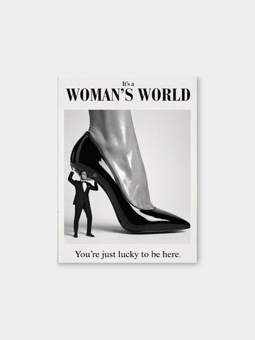 “It’s a Woman’s World” – Bold Feminine Fashion Wall Art