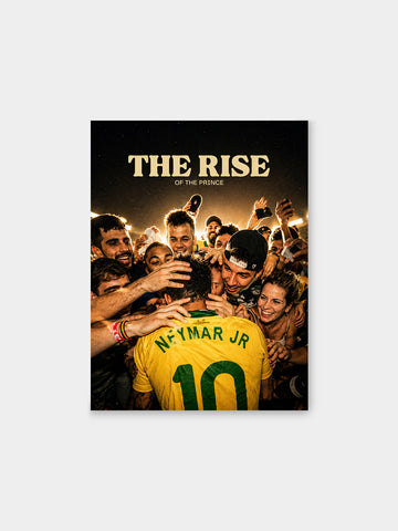 Neymar Jr The Rise of the Prince Canvas Print – Brazil Football Legend Wall Art